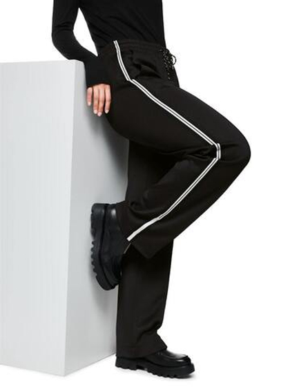 Marc Cain Брюки из ткани с эффектом перфорации