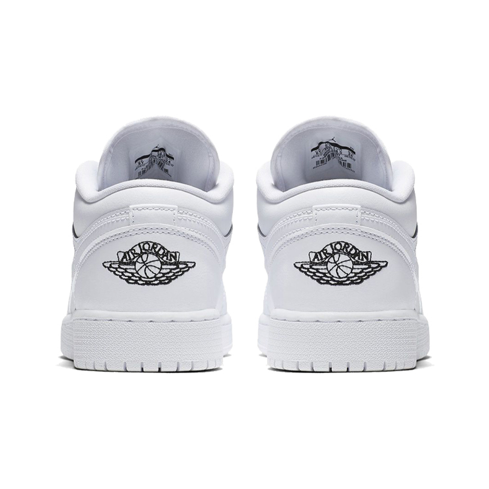 Кроссовки Air Jordan 1 Low GS White Black