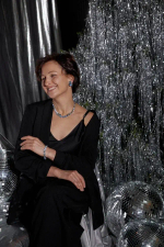 Колье Crezus, с кристаллами, CZ24-24E42 (голубой)