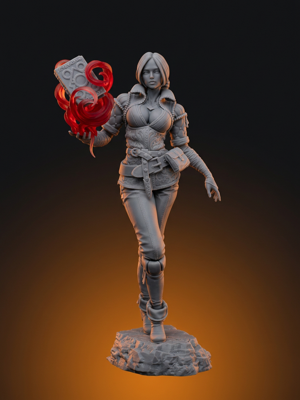 Фигурка, Трисс Меригольд (Triss Merigold), The Witcher, высота фигурки 21 см