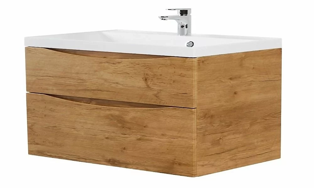 Тумба с раковиной BelBagno MARINO H60-2C-SO-RN-P 120 Rovere Nature