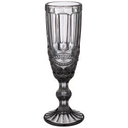 НАБОР БОКАЛОВ ДЛЯ ШАМПАНСКОГО "СЕРПЕНТИНА" ИЗ 6ШТ. СЕРИЯ "MUZA COLOR" 150МЛ. / В=20 СМ (КОР=4НАБ.)