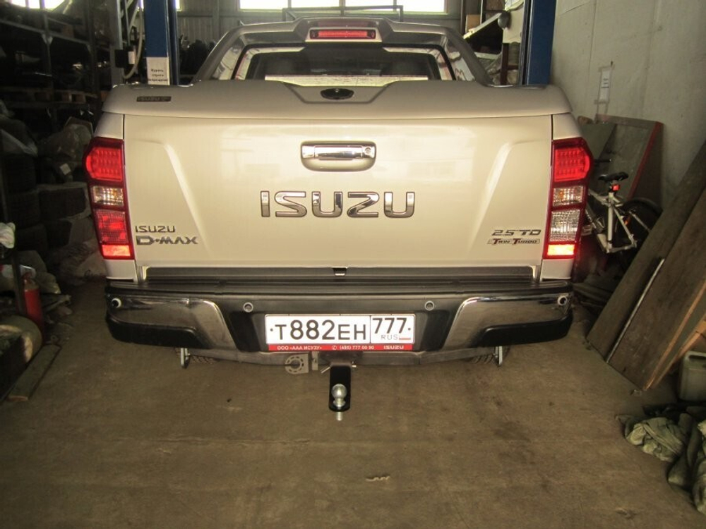Фаркоп с элект. Smart, на Isuzu D-Max FA 0996-E (с 2012 г.в.) (паспорт и сертификат в комплекте) Бизон