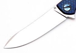 Нож Чебуркова Фриз М390 Титан анодированиефотография - 3