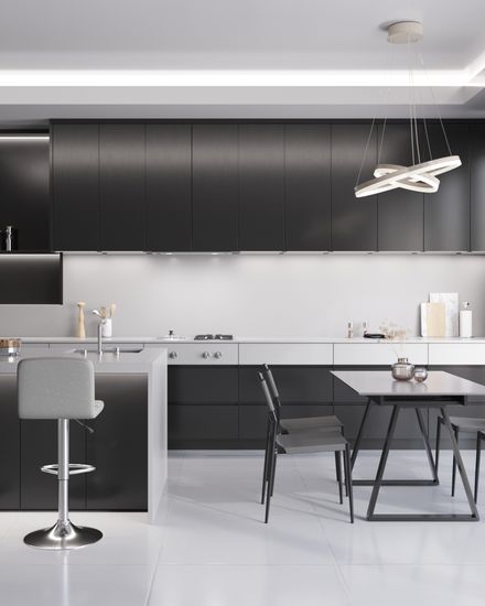 Стул обеденный West серый экокожа