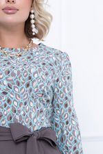 ПЛАТЬЕ СИВИЛЬЯ (БИРЮЗА) Bellovera (Акция)