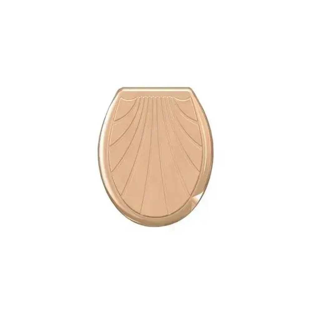 Сиденье жесткое Ракушка крем.