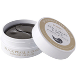 Petitfee Патчи гидрогелевые для глаз - Black pearl & gold hydrogel eye-spot patch, 60шт