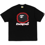 A Bathing Ape Bathing Ape Ss26 Футболка Brand Logo Cotton Regular Sleeve 0zxtem323101q черный