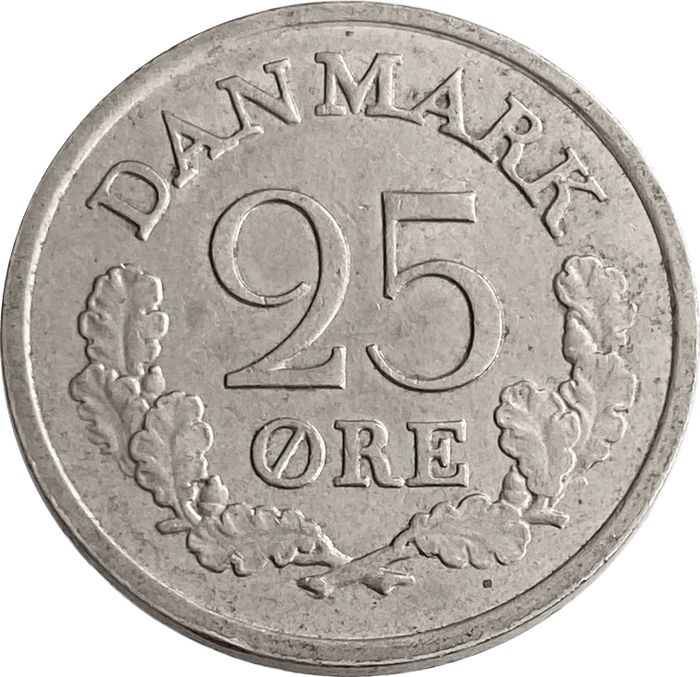25 эре 1960-1967 Дания