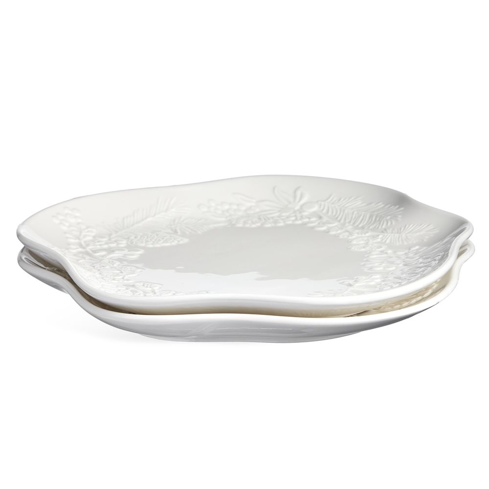 НАБОР ФИГУРНЫХ ТАРЕЛОК ЗАКУСОЧНЫХ LEFARD "CELEBRATION" 2 ШТ. 20,5*2 СМ (КОР=16НАБ.)