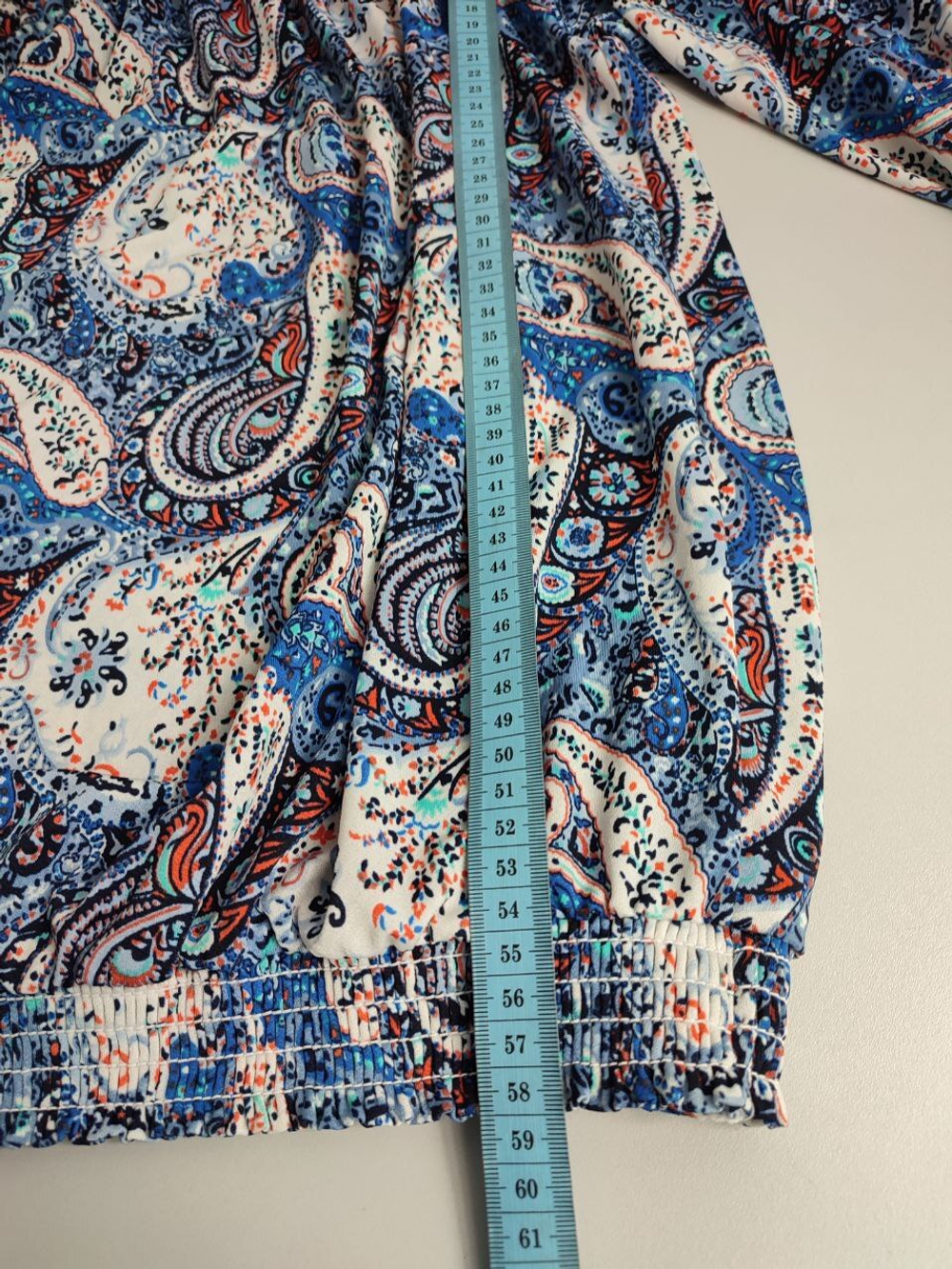 Блузка Bel&Bo с принтом 44 размер