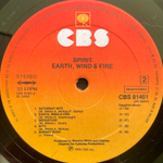 Earth, Wind & Fire ‎– Spirit (Голландия 1976г.)