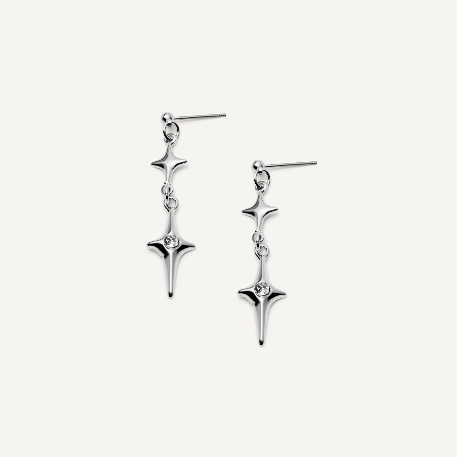 Серьги Moonlit Cross Earrings