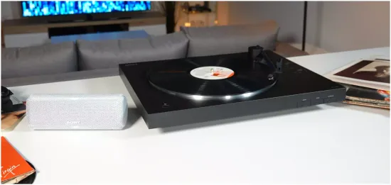 Виниловый проигрыватель Sony PS-LX310BT Black