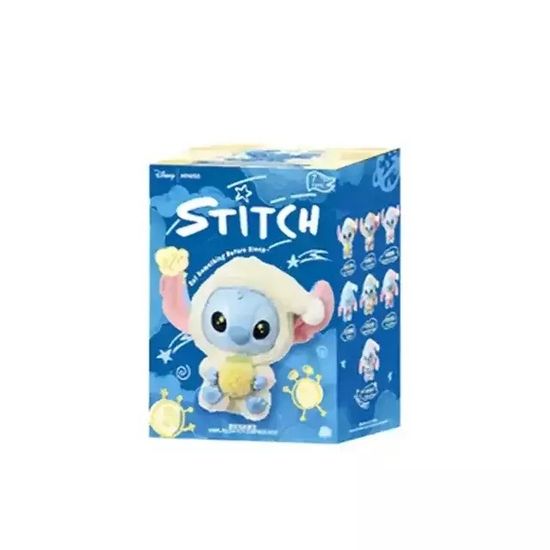 Коллекционная фигурка Pop Mart Labubu Stitch Eat Something Before Sleep