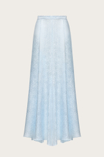 ЮБКА ИЗ ШЕЛКОВОГО ЖАККАРДА