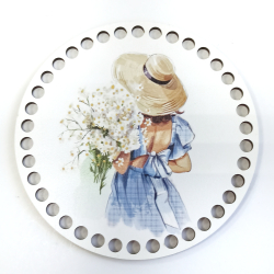 Донышко Принт Девушки 15см Дизайн в ассортименте