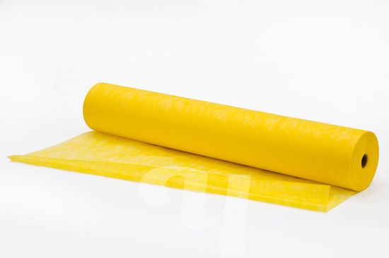 Простыни одноразовые в рулоне 200*80 100 штук желтые