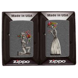 Набор зажигалок ZIPPO Влюбленные зомби (28987)