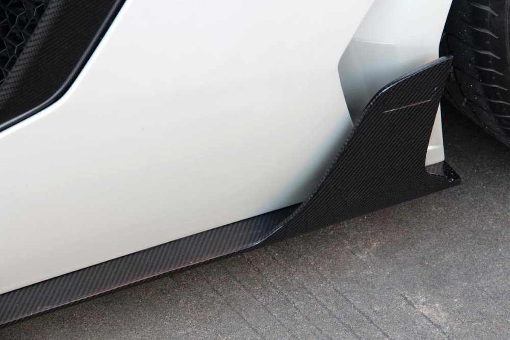 Карбоновые боковые юбки для LAMBORGHINI AVENTADOR LP700 Ламборгини
