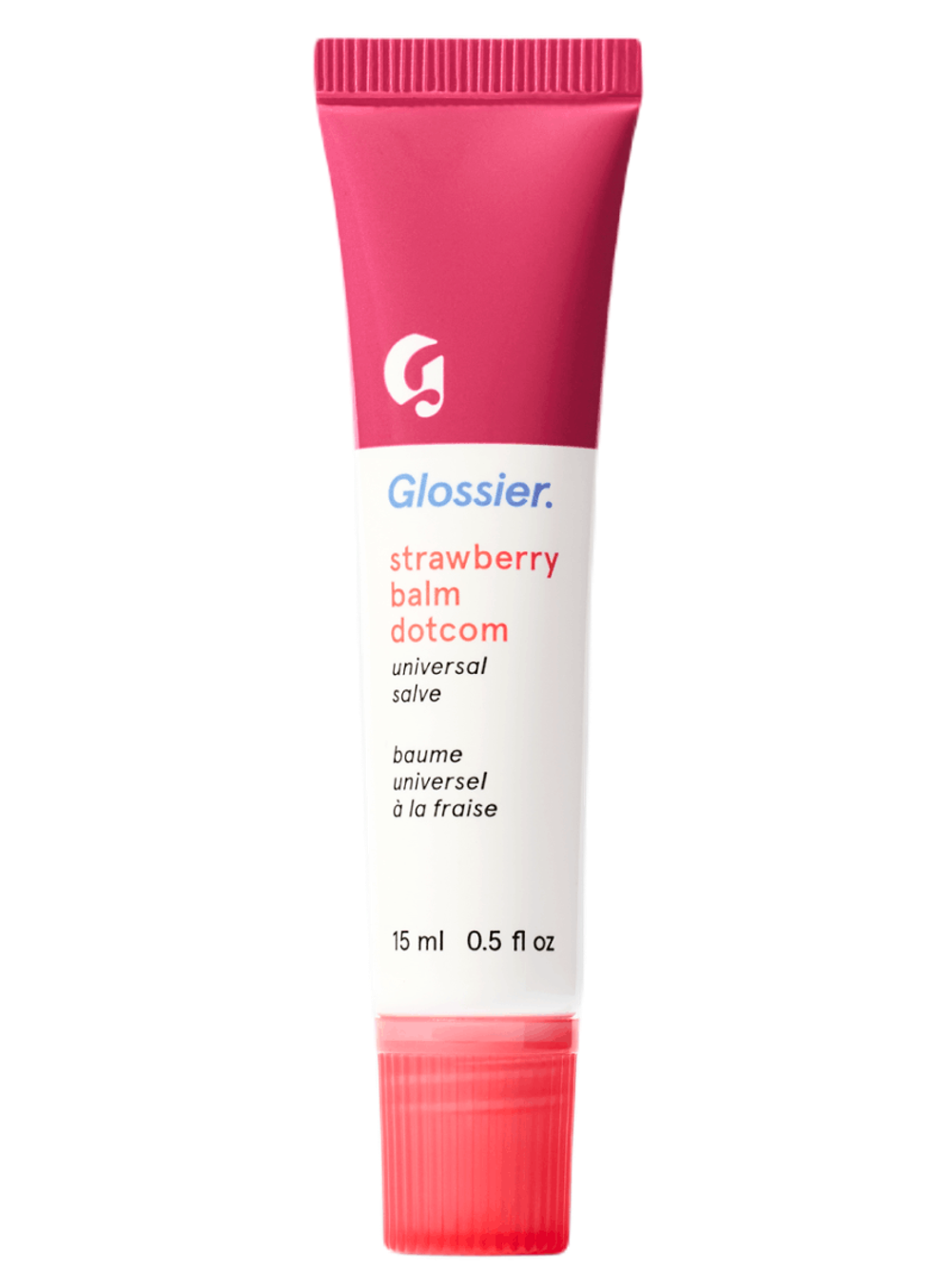 Бальзам для губ Glossier Strawberry Balm Dotcom 15 мл