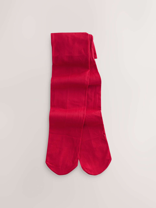 Колготки школьные для девочки Next AU2-561, Красный, 80 ден