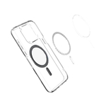 Прозрачный чехол MagSafe Spigen Ultra Hybrid (Mag Fit) для iPhone 15 Pro Тонкий гибридный поликарбонатный чехол с повышенным уровнем защиты при падении