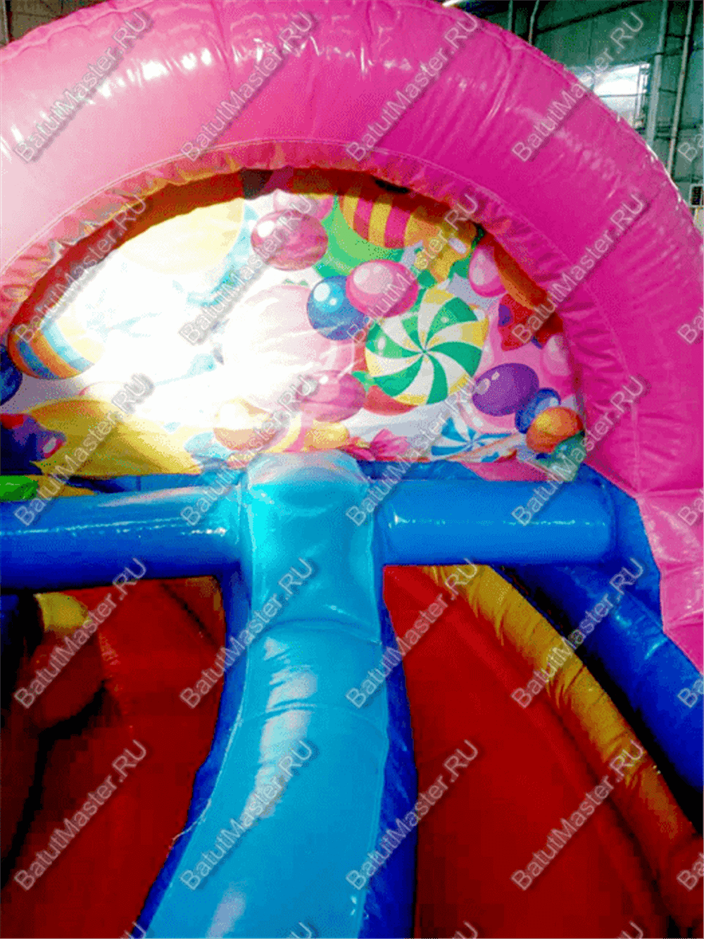 Надувная полоса "Попкорн"