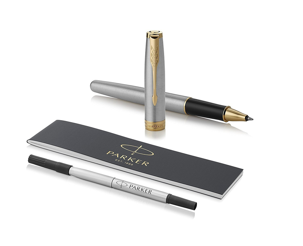Ручка роллер Parker Sonnet Stainless Steel GT
