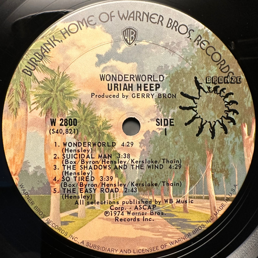 Uriah Heep - Wonderworld (США 1974г.)