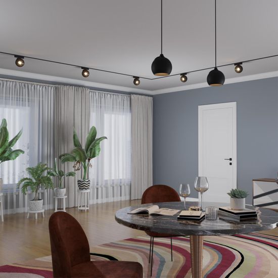 359100 SHINO NT23 191 черный Трековый светильник для низков. шинопровода IP20 LED 4000K 12W 48V 960Лм SMAL