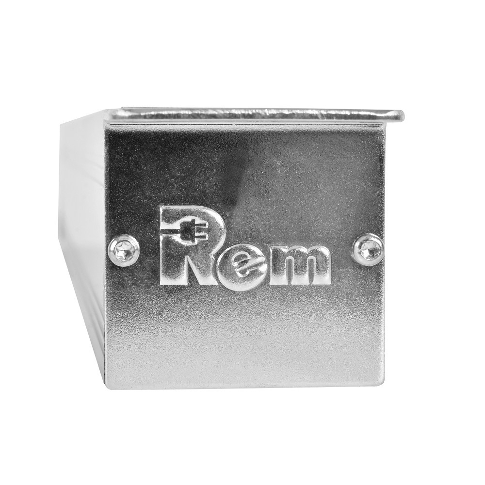 REM Блок розеток Rem-10 без шнура с выкл., 5 Schuko, 5 IEC 60320 C13, вход IEC 60320 C14, 10A, алюм., 19" (R-10-5S-5C13-V-440-Z)