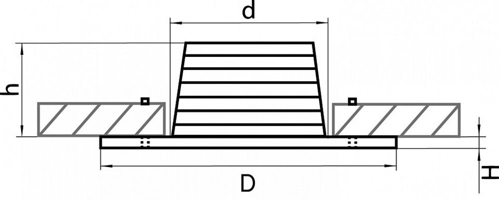 Встраиваемый светильник Lightstar Leddy 212175