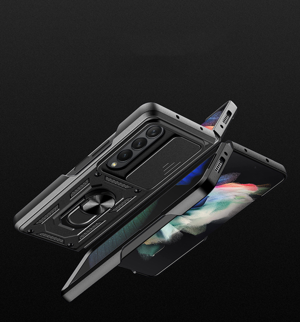 Чехол с кольцом Bumper Case для Samsung Galaxy Z Fold 3