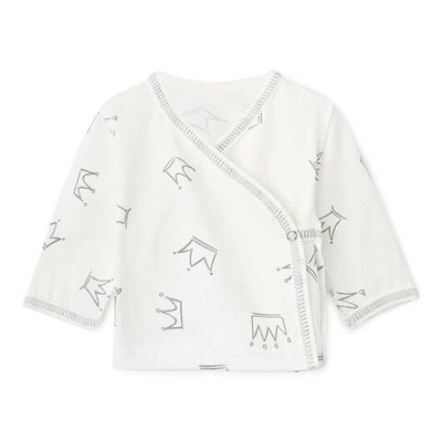 Распашонка Короны, р. 56 , молочный 9932384 (Bloom Baby)