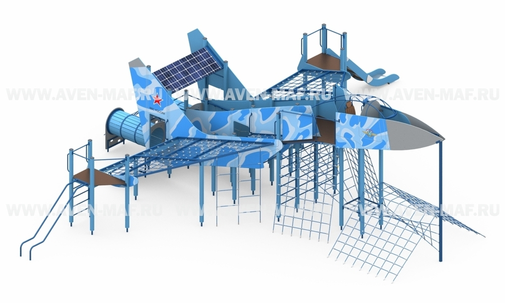 Игровой комплекс с подсветкой Самолет СУ-35