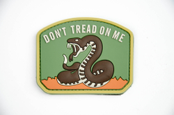 Шеврон Don't Tread on Me PVC. Мультикам