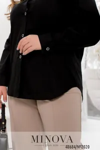 Блуза 2020-черный Minova