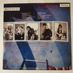 Винтажная виниловая пластинка LP Wings Paul McCartney Back To The Egg (USA 1979)