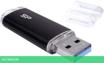 USB Flash-накопитель Silicon-Power Blaze B02 16Gb черный (SP016GBUF3B02V1K)