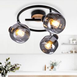 Светильник настенно-потолочный спот Rivoli Dorkas 7026-733 3 х E14 40 Вт поворотный | Rivoli