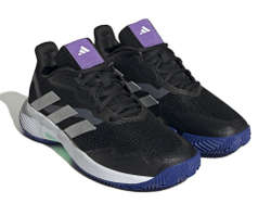 Женские Кроссовки теннисные Adidas CourtJam Control W Clay - core black/silver metallic/pulse mint