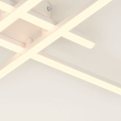 Светильник потолочный светодиодный ЭРА Модерн с ДУ Nora CLL-1-62-RC WH | Светильники SPB-6 с ДУ