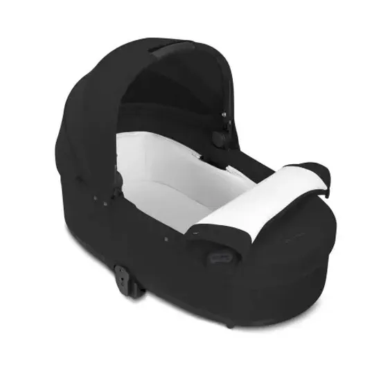Коляска 2 в 1 Cybex Balios S Lux 2025 (Moon black/Black)