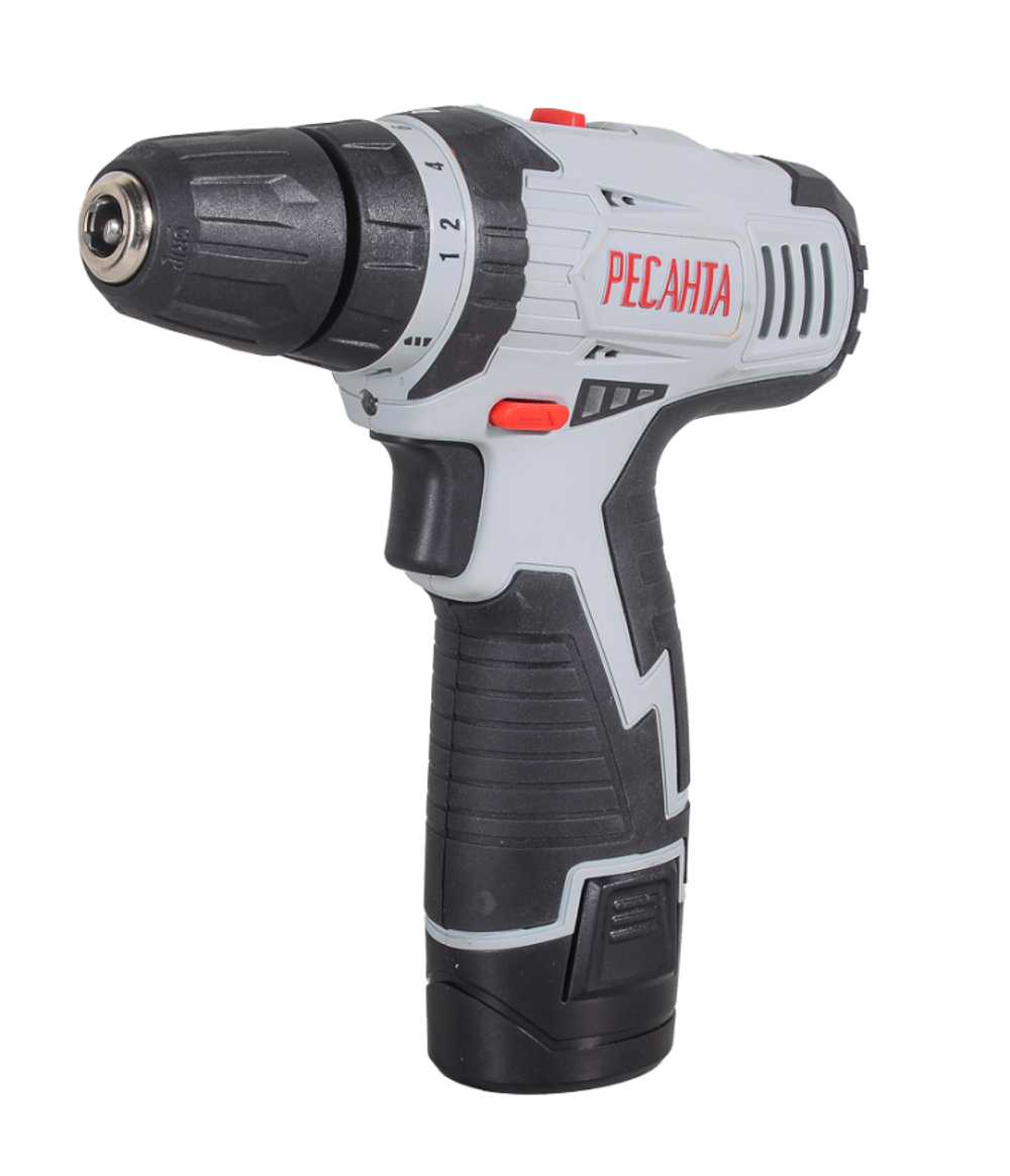 Дрель-шуруповерт аккумуляторная Ресанта ДА-12-2Л
