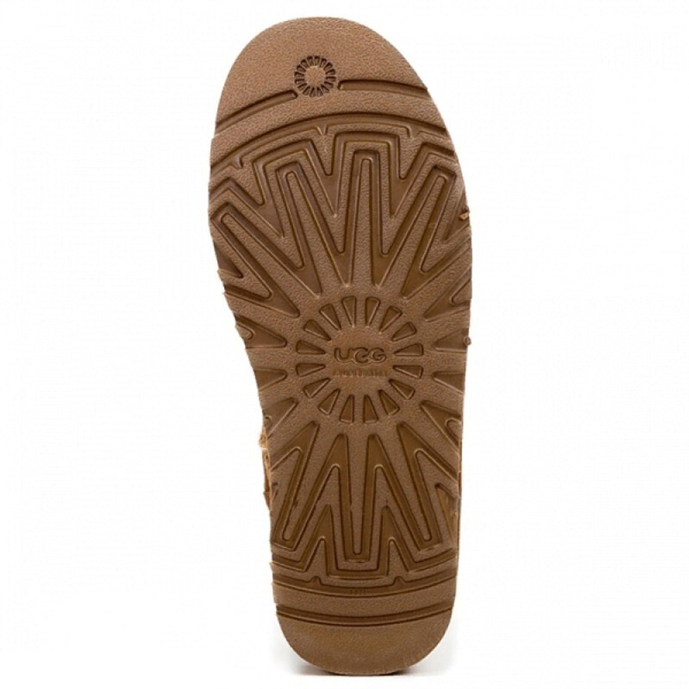 Угги Mini Bailey Button Bling Chestnut