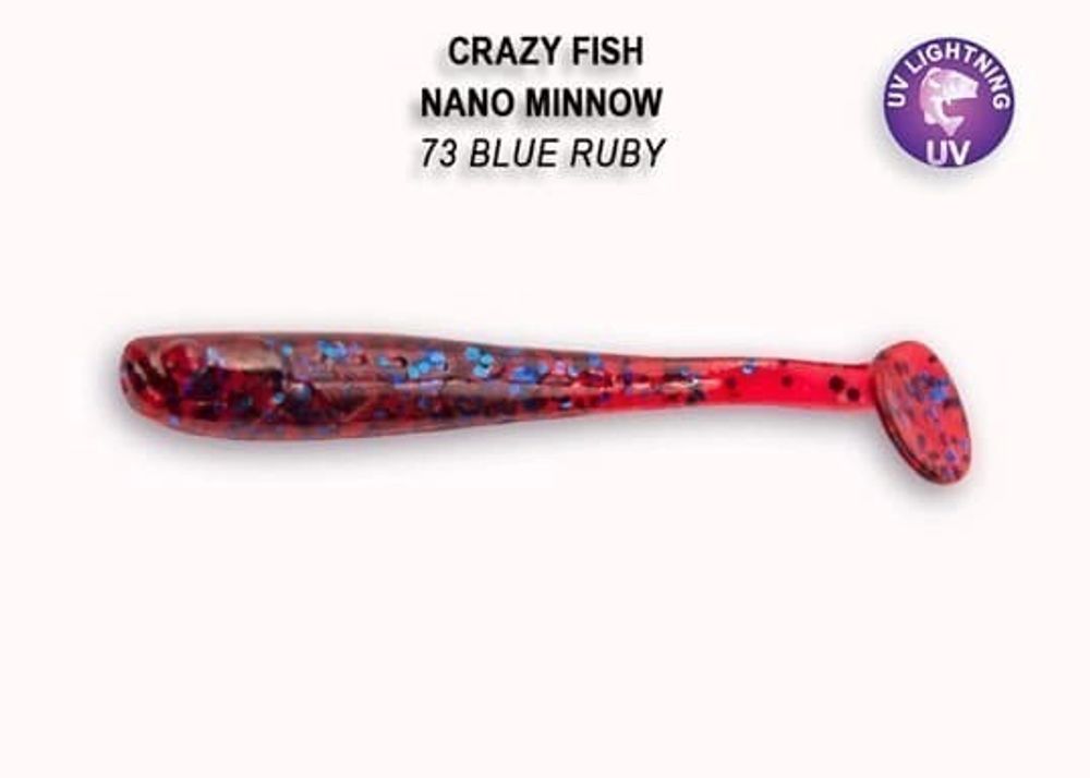 NANO MINNOW 6-40-73-6 Силиконовые приманки Crazy Fish