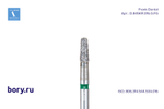 Бор алмазный зеленый  Frank Dental типа FG - D.845KR.016.G.FG