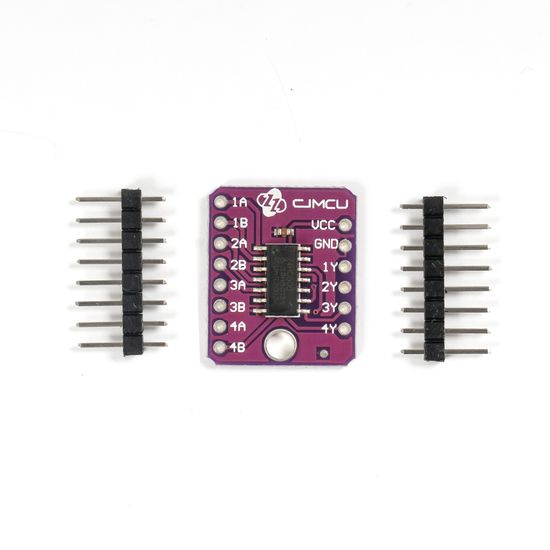 MCU-7400 SN74HC00D Модуль платы разработки с четырьмя входами и положительным входом NAND Gate